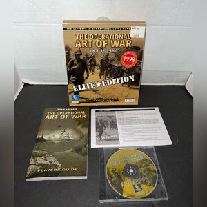 Big Box PC Game The Operational Art of War Vol. 1 1939-1955 Elite Edition